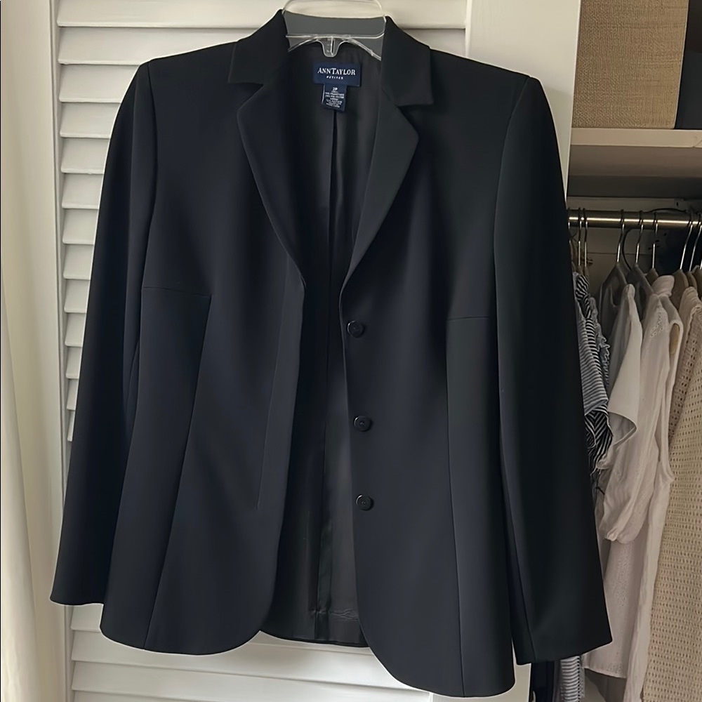Ann Taylor Black Blazer Black